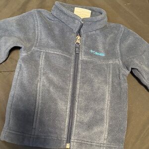Columbia sportswear company  Navy Fleece Jacket 6-12 months